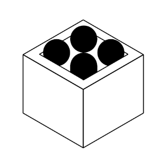 Imagen que representa una plataforma centralizada como un caja con personas encerradas dentro